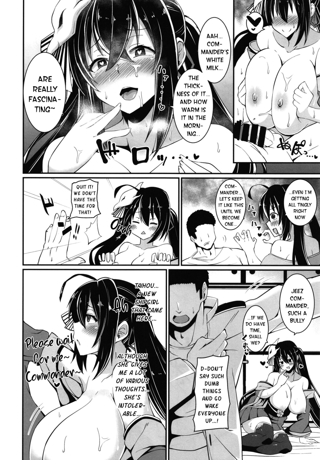 Hentai Manga Comic-A Story About Being Squeezed Dry By Taihou-Read-5